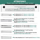 Rubberized Hard Case Shell keyboard Cover For Macbook Air 13  M2 M1 14 15 16 Pro