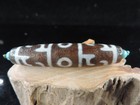 56mm 13mm Energy Tibet Old Agate Dzi Bead For Pendant  Amulet Gzi Bead E2