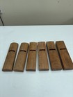 Vintage Pattern Makers Wooden Soles For Hand Plane Set Of 6 Woodworking Tools 