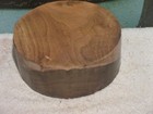 Black Walnut  Crotch 9 X 3 Turning Wood Bowl Blank