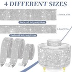  360  rotating Makeup Organizer Brush Holder With Diy Diamond Gifts Women Silver