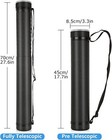 Extendable Poster Tube Expand From 17    To 27    With Shoulder Strap