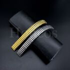 12 - 22 Mm Stretch Expansion Stainless Steel Watch Band Strap Bracelet Gold Usa
