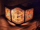 Vintage Heileman s Old Style Beer Lighted Clock Sign Wall Mount