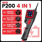 Topdiag P200 Power Circuit Probe Kit Automotive Battery Tester 9-30v Multimeter