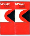 Oct 1970 Canadian Pacific Railroad Passenger Timetable Public Cp Rail Train 4j