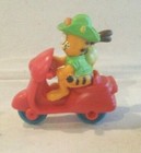 1978 1981 Mcdonald   s Happy Meal Toy-garfield On Motorcycle With Odie In Sidecar