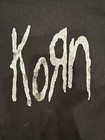 2024 Korn Live Shirt Xl North American Tour Concert Black White Corn