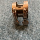H  Bonade Bb-01 Clarinet Ligature Silver Metal Silver Tone Made In France