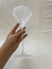 Belvedere Vodka Martini Glass Frosted Barware With Trees Design