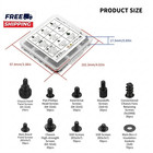 420pcs Computer Screws Kit Motherboard Standoffs Pc Case Ssd Laptop Repair Set