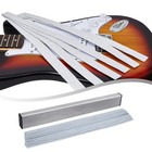 Guitar Neck Fret Beam Leveling Bar Luthier Tools With 6pcs Sandpaper Aluminum