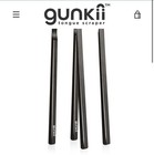 Gunkii Metal Tongue Scraper Cleaner  dentist Reccommended Tool For Bad Breath   