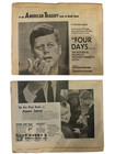 Jfk Assassination 1963   Rfk 1968 Authentic Newspapers Collectible Vintage Extra