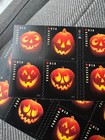 Halloween Postage Jack O Lantern Stamps-book Of 20 Mnh