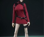 1 6 Red Top Dress Ada Gun Holster For 12  Figure Worldbox Hot Toys Phicen    usa   