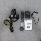 Nikon D3300 Dslr Camera Black With 18-55mm Vr Ii Lens And Accessory Bundle