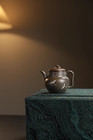 125cc Chinese Yixing Handmade Zisha Duan Clay  Firewood Teapot Zhi Hu Tea Pot