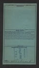 Bermuda Us 1948 Pan American Air Ways Ticket With 12 Shilling Six Pence Revenue