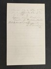 1885 Antique Charles F Goodwin Waterbury Ct Carriage Dealer Letterhead