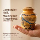 Cremation Urn For Human Ashes     Handcrafted Wooden Urn For Ashes Adult Male     