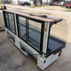 Structural Concepts Hv112r Remote 112  Curved Glass Deli Case White Red