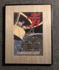 Disneyland  space Station X-1   Tomorrowland  Attraction Framed Poster 14x18    