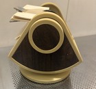 Vintage Rolodex Model Sw-24 Open Rotary Swivel File Usa Wood Grain Nl