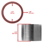 Exhaust Gasket For Yamaha Moto-4 350 Yfm350er 1987 1988 1989 1990 92 93 94 1995