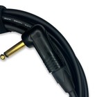 Mogami 2524 Guitar instrument Cable 15  ft     Neutrik Np2x   b Gold Plugs    handmade