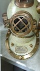 Full Size Navy Helmet Marine Deep Scuba Copper Antique Diving Divers 18  Helmet