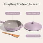 Our Place 8 5  Ceramic Nonstick Mini Always Pan Lavender 1 2 Qt