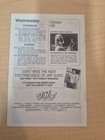 Very Rare Uhf Guide Weird Al Yankovic - Promotional Tv Guide Parody 1989