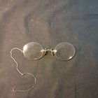 Antique Spectacles-pince Nez Fits-u W  Case And Ear Hook