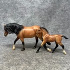 Breyer Dartmoor Mare   Foal 62043 Set Mealy Bay Dartmoor Pony Haflinger