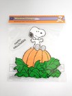 Peanuts Halloween Gel Window Clings Woodstock Snoopy Lot Of 5