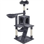Multilevel Cat Tree Scratcher Furniture Cat Tower Condo As Activity Center  Used