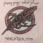 Jimmy Page And Robert Plant 1995 Zoso World Tour T-shirt Large Vintage