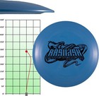 Divergent Discs Basilisk - Max Grip Plstic Disc Golf Distance Driver  orange 