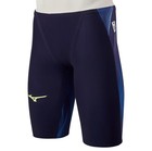 Mizuno Gx Sonic V St Size Small Navy Blue Men   s Jammer Swimsuit