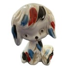 Vintage Ceramic Dog Figurine Hand Painted Made In Japan 3 