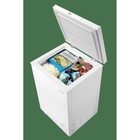 3 5 Cu Ft Chest Freezer Energy Efficient Removable Basket Adjustable Temperature