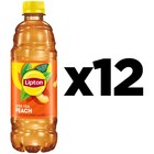 Lipton Peach Iced Tea  16 9 Fl Oz Bottles  pack Of 12 