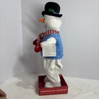 New-gemmy Animated Dancing Snowman Sings  low  Flo Rider 2007   see Video 