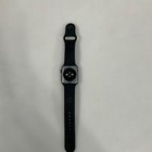 Apple Watch Series 3 42mm Aluminum Case 10n-x Glass W  Black Band Tested Working