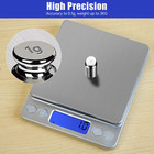 Small Digital Gram Scale With 2 Trays For Herb Powder Coffe Gold Coin Jewelry
