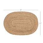 Vhc Brands Placemats Natural Jute Farmhouse 12x18 Set Of 6 Oval Kitchen Decor