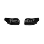 Black Handglips Turn Signal Extension Caps Switch Button Fit For Touring 14-19