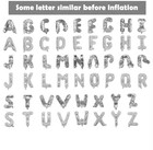 16 Inch Silver Letter Balloons Mylar Foil Alphabet Letter A-z Balloons Set Fo   