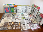 Christmas Stamp Lot-  Cling   Clear- New   Used- Dies   Emboss Folders- Holiday